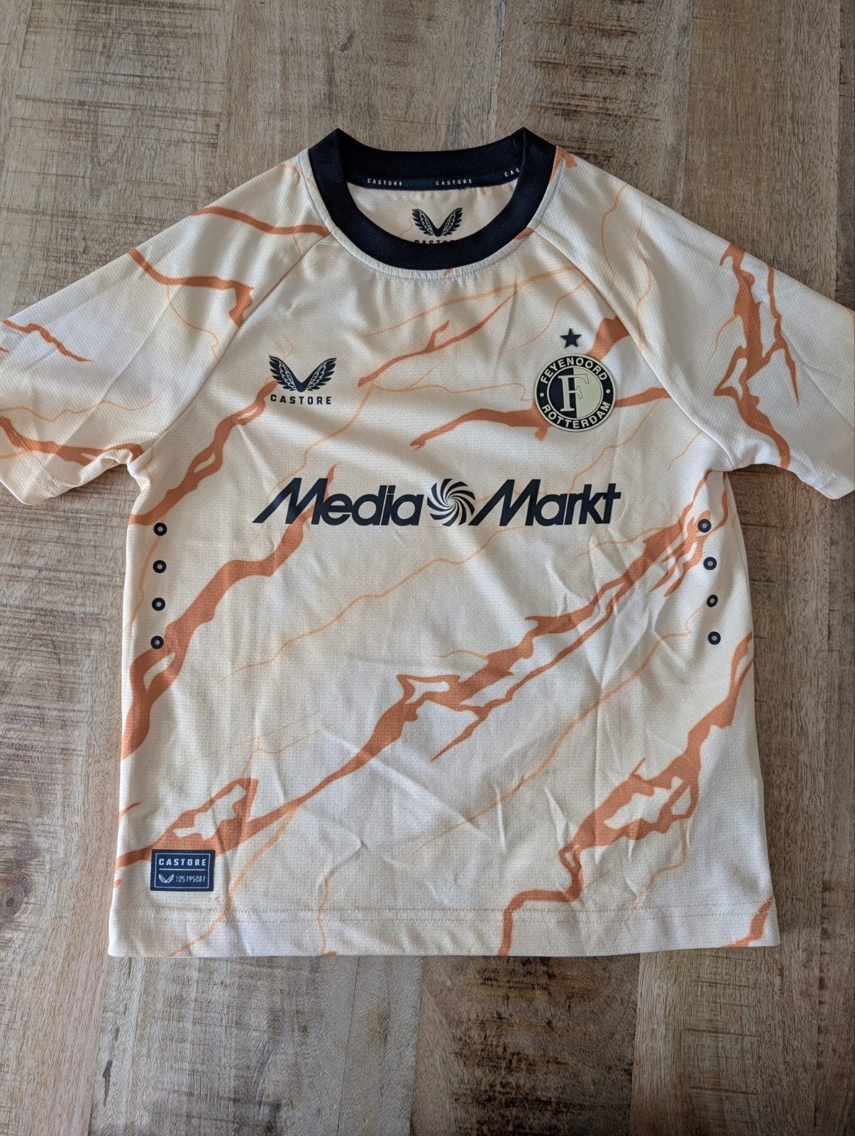 Feyenoord 4e shirt 2024-2025 maat 134, Castore, Jongen of Meisje, Ophalen of Verzenden, Zo goed als nieuw