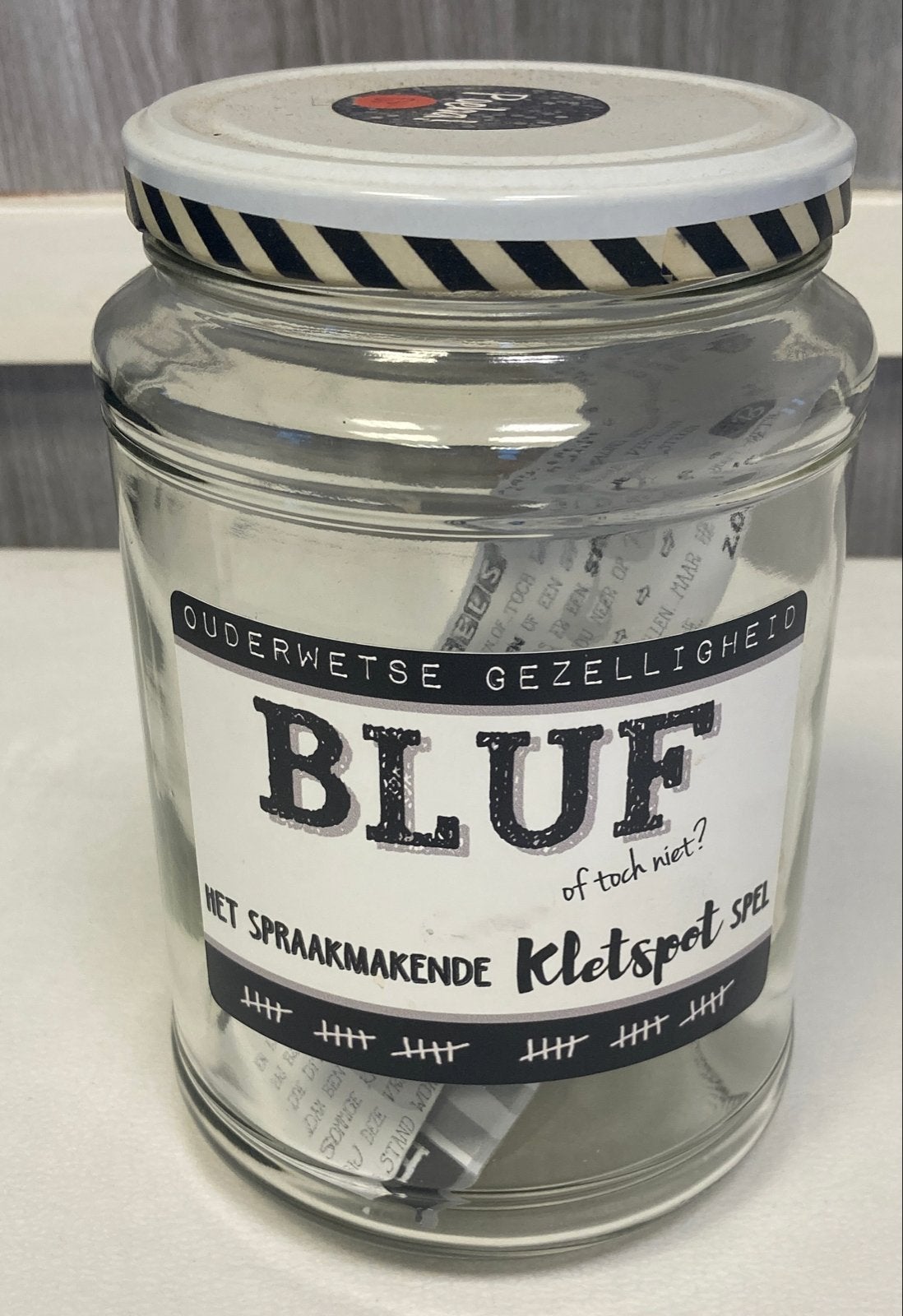Bluf: Het spraakmakende kletspot spel - Ouderwetse gezelligh, Een of twee spelers, Ophalen of Verzenden, Nieuw