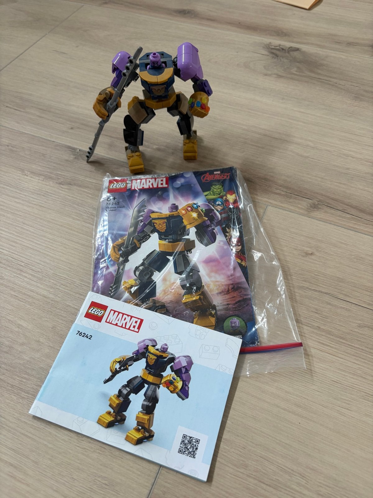 LEGO Marvel Super Heroes Thanos Mech (76242), Ophalen, Marvel, Lego, Zo goed als nieuw