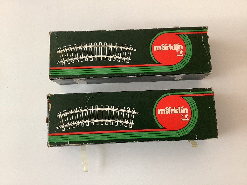 Märklin Spoor 1 / MAXI  rails 14x bocht 5921, Gebruikt, Gelijkstroom of Wisselstroom, Rails, Ophalen of Verzenden