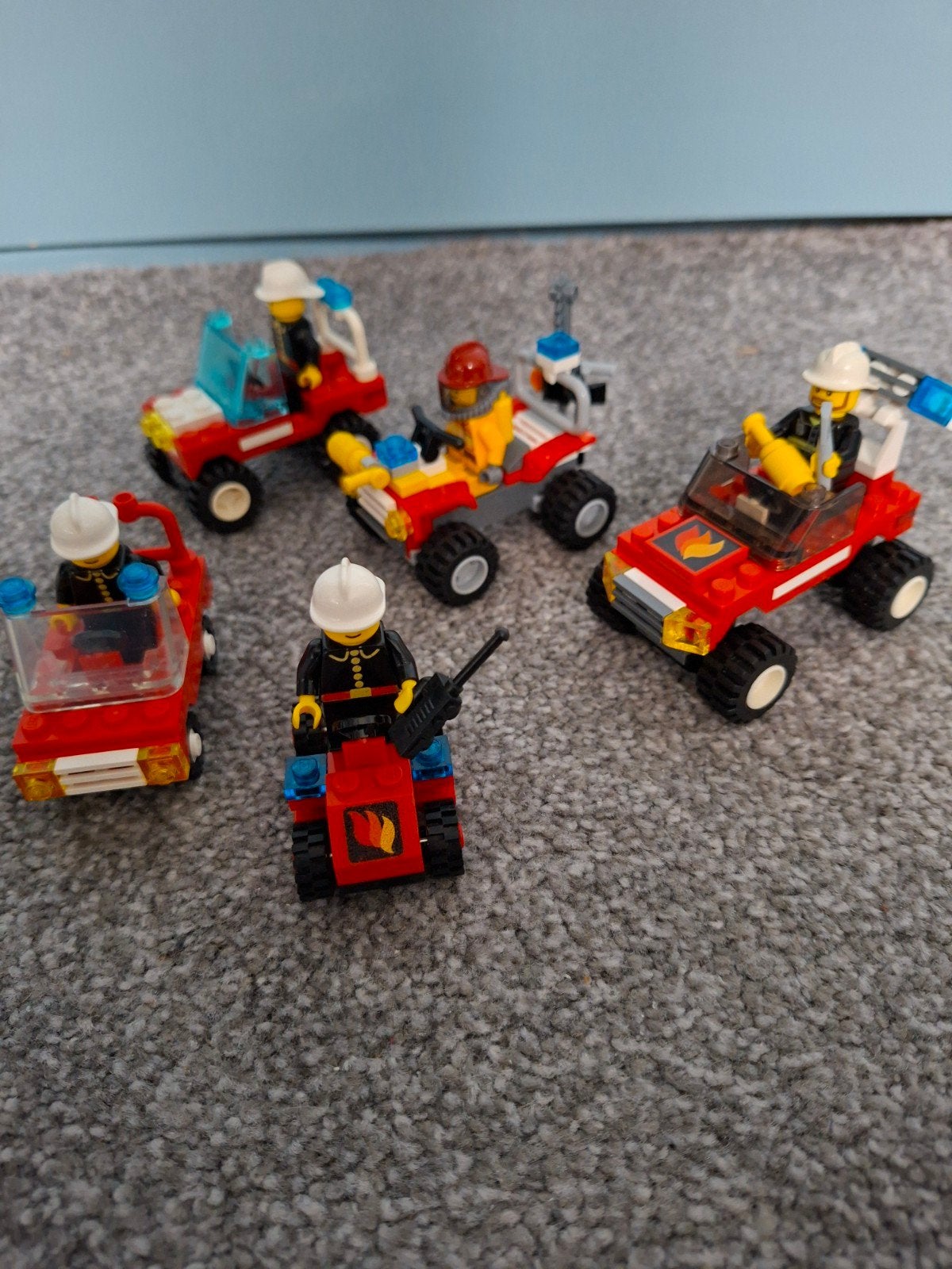 Brandweerlego 5 sets, Ophalen, Zo goed als nieuw