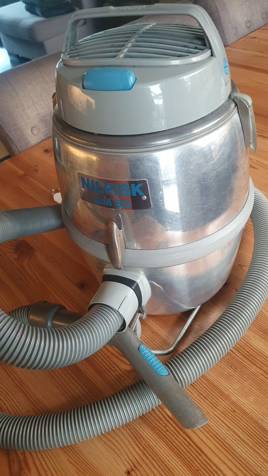 Nilfisk GSD stofzuiger.  GM80. ook wel "tonnetje" genoemd., Overige merken, Gebruikt, Overige typen, Minder dan 1200 watt