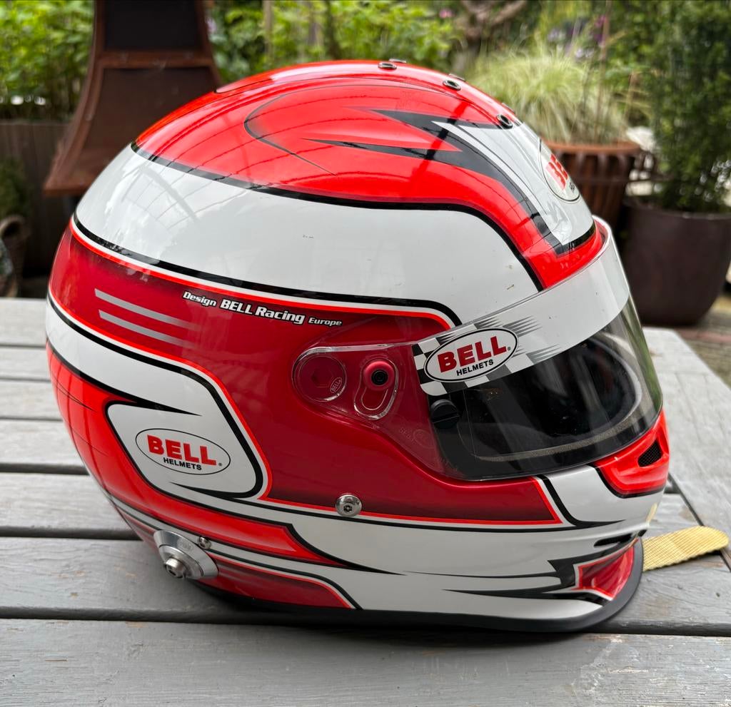 Bell RS3 Pro Hans MT 60 Racehelm - Zo goed als nieuw, Ophalen of Verzenden, Zo goed als nieuw