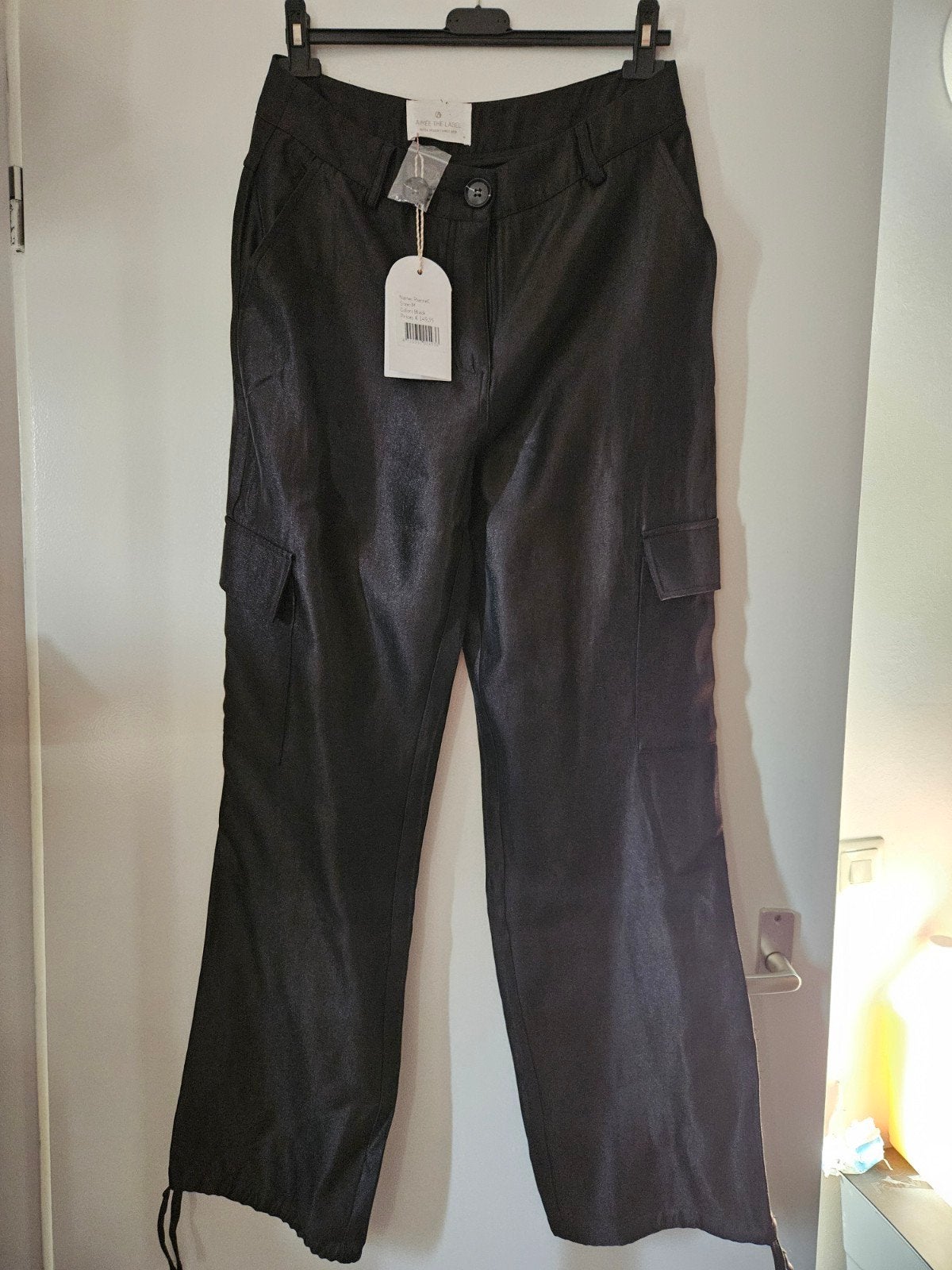 AIMÉE THE LABEL Broek Zwart Maat M Nieuw, Kleding | Dames, Maat 38/40 (M), Zwart, Onbekend, Nieuw