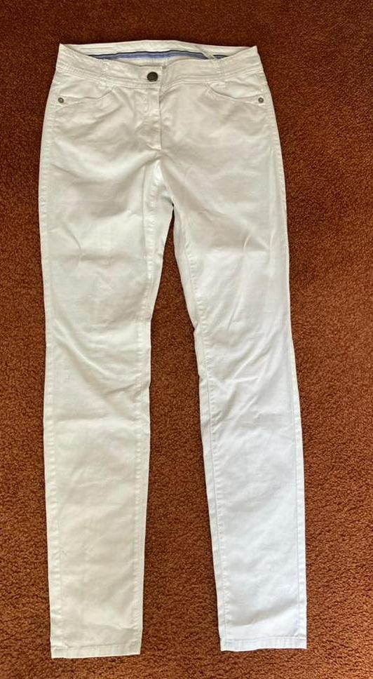 Witte broek - Marccain - 36, Wit, Ophalen of Verzenden, Zo goed als nieuw, Maat 36 (S)