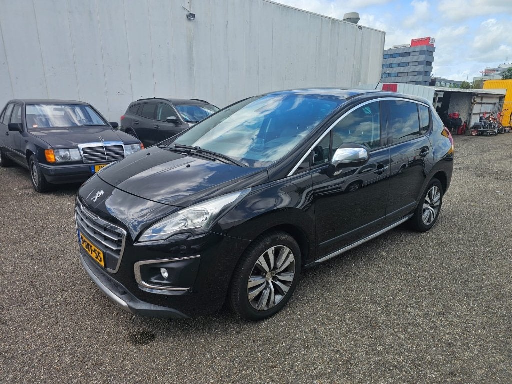 Peugeot 3008 1.6 THP 2014 Zwart, Auto's, Peugeot, Voorwielaandrijving, 1434 kg, Zwart, Handgeschakeld