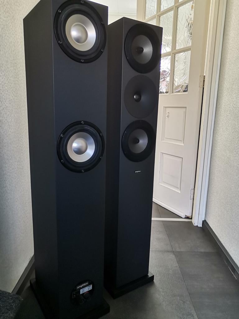 Amphion Argon 7LS luidsprekers, Ophalen, 120 watt of meer, Front, Rear of Stereo speakers, Overige merken