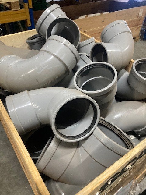 riool pvc afvoerhulpstukken diverse maten, Doe-het-zelf en Verbouw, Ophalen, Nieuw, Minder dan 2 meter, 80 mm of meer
