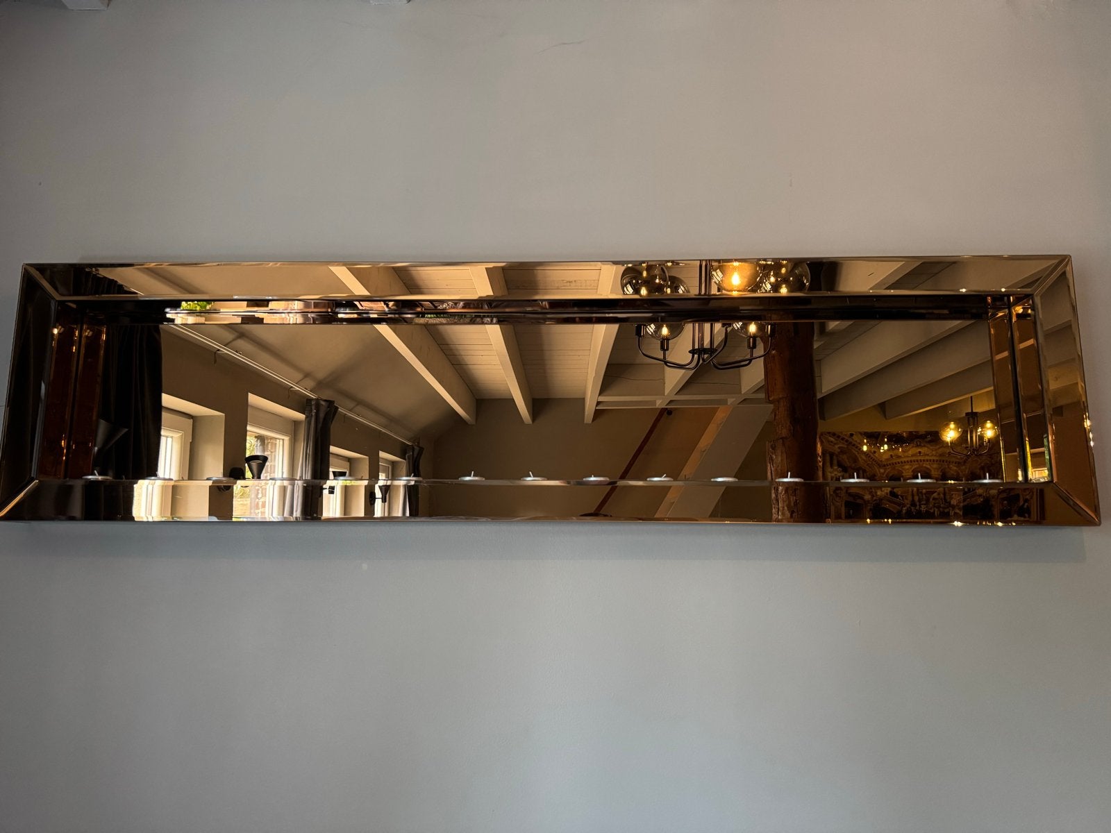 Sfeerhaard - Eric Kuster stijl, Huis en Inrichting, Woonaccessoires | Spiegels, Gebruikt, 125 cm of meer, Minder dan 100 cm, Rechthoekig