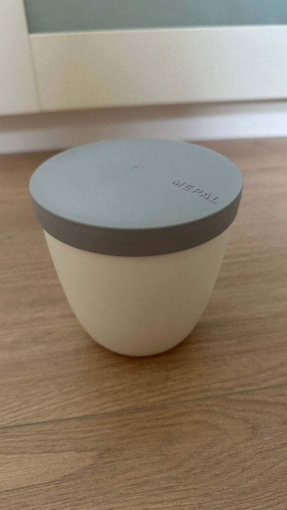 Mepal Ellipse snackpot / bewaarpot (wit), Kunststof, Nieuw, Ophalen of Verzenden, Voorraadpot