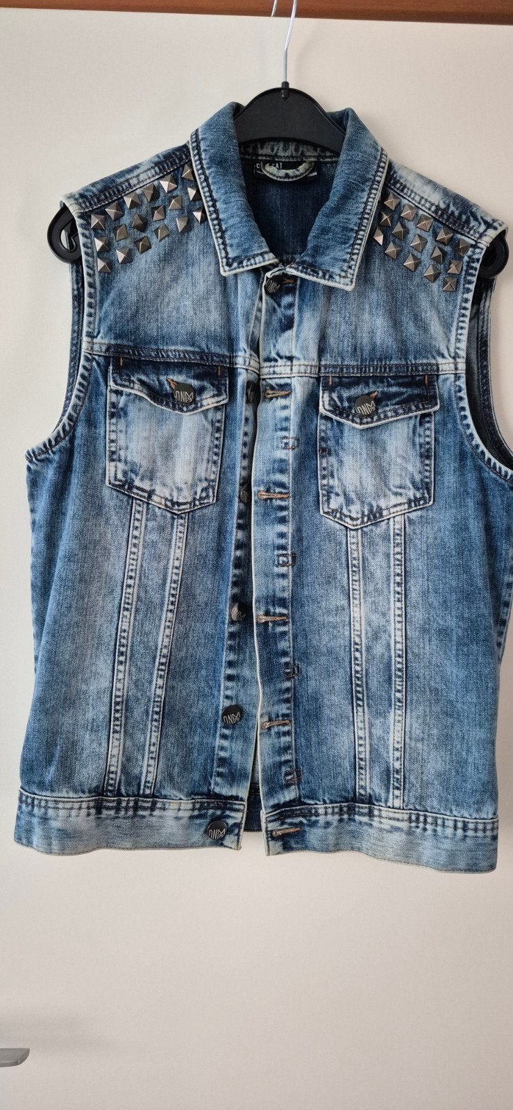 Spijkergilet, Cool Cat, mt M, Cool Cat, Ophalen of Verzenden, Zo goed als nieuw, Maat 48/50 (M)