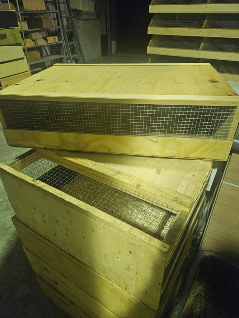Transportkisten te koop, Ophalen