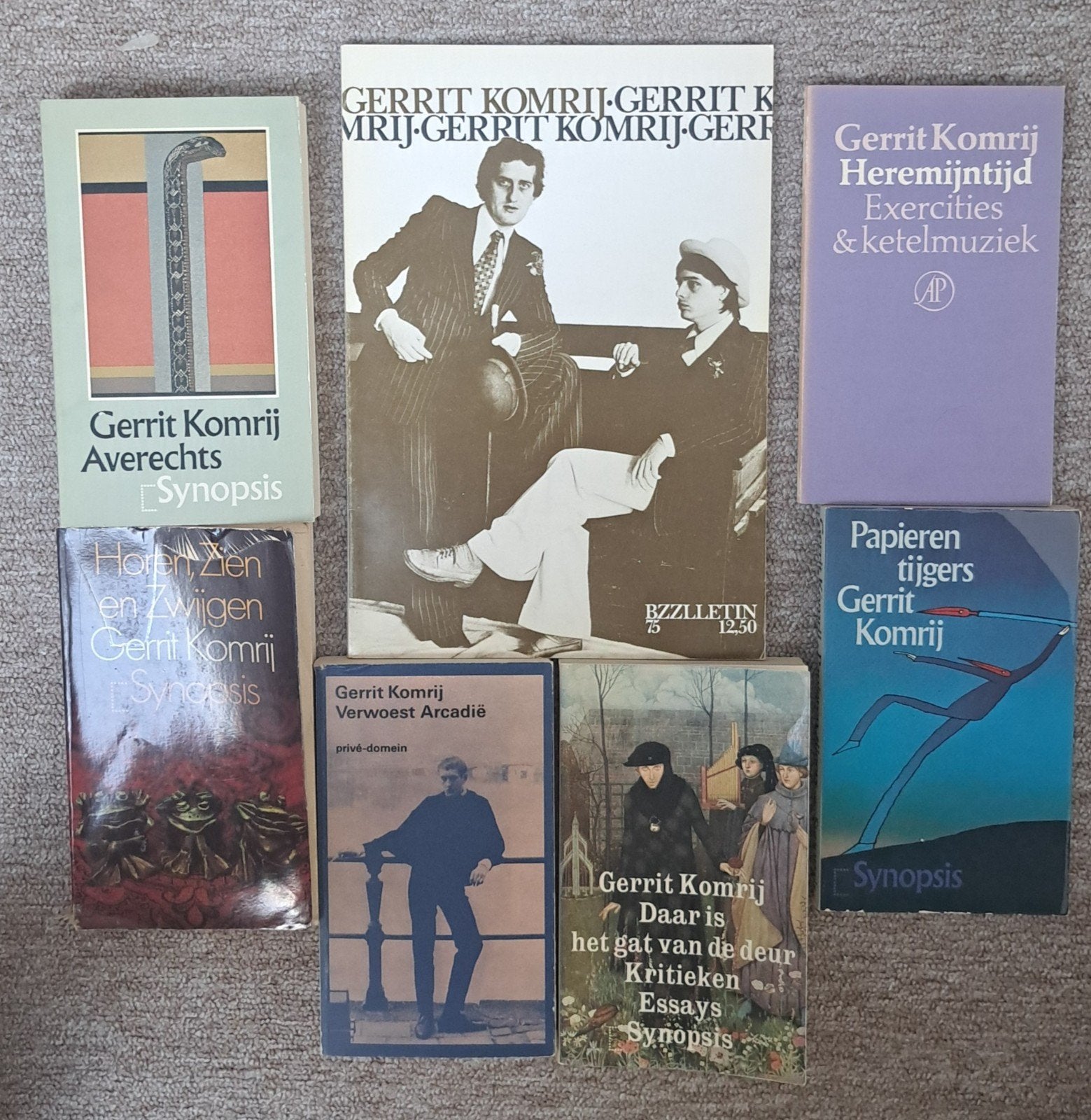 Gerrit Komrij Boeken Collectie - Diverse Titels, Ophalen of Verzenden, Gelezen, Gerrit Komrij, Nederland