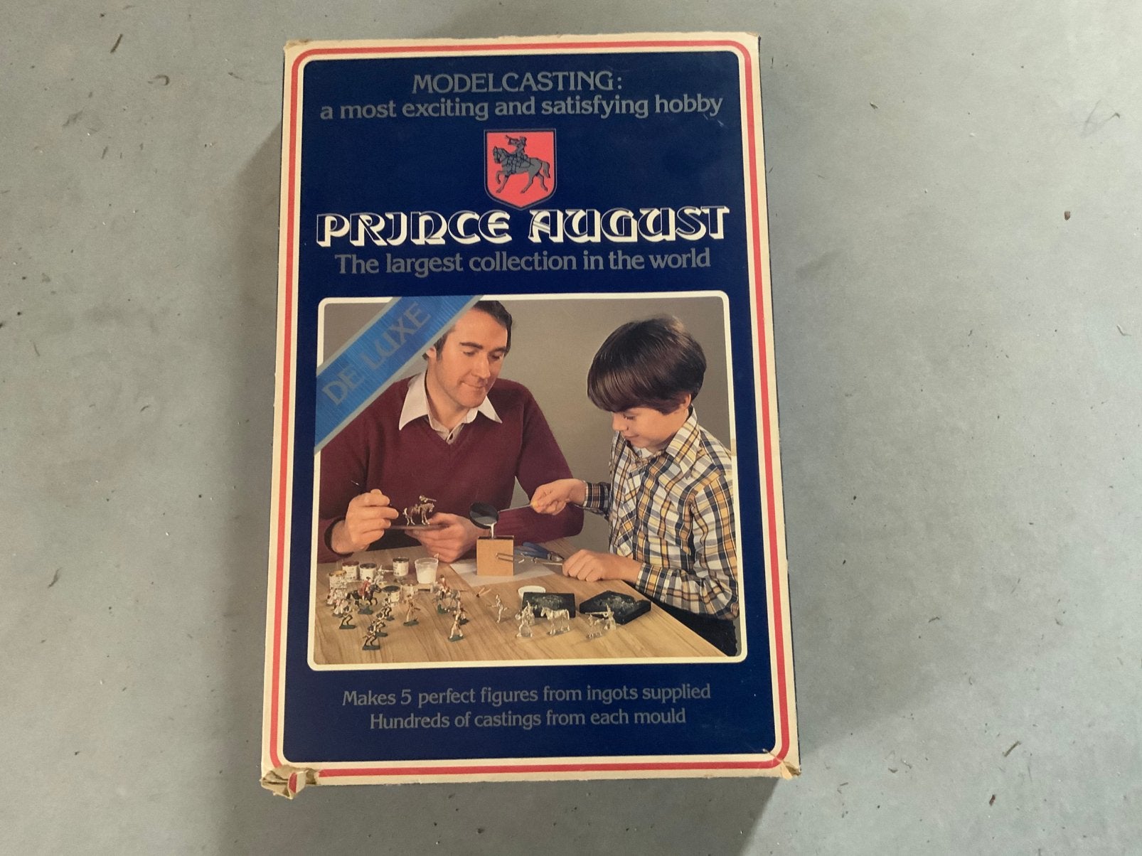 Prince August No. 1200 Deluxe Modelcasting Set (Compleet), Ophalen of Verzenden, Gebruikt