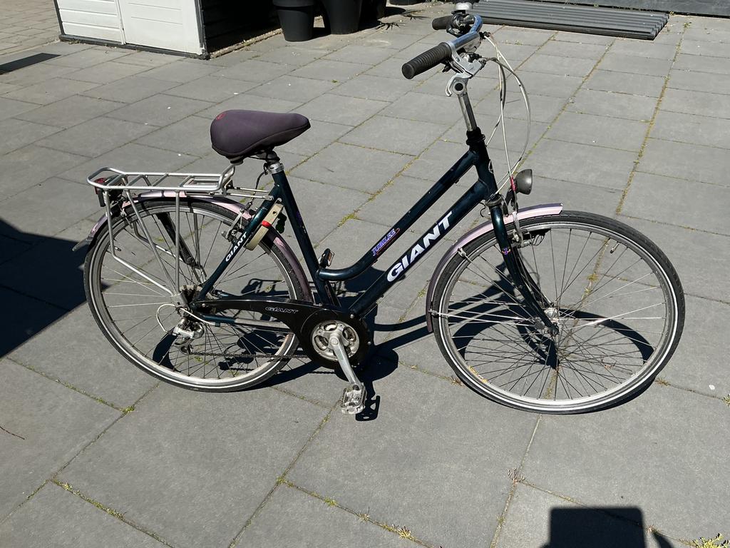 28 inch dames fietsen, Ophalen, Minder dan 10 versnellingen, Batavus, 53 tot 56 cm
