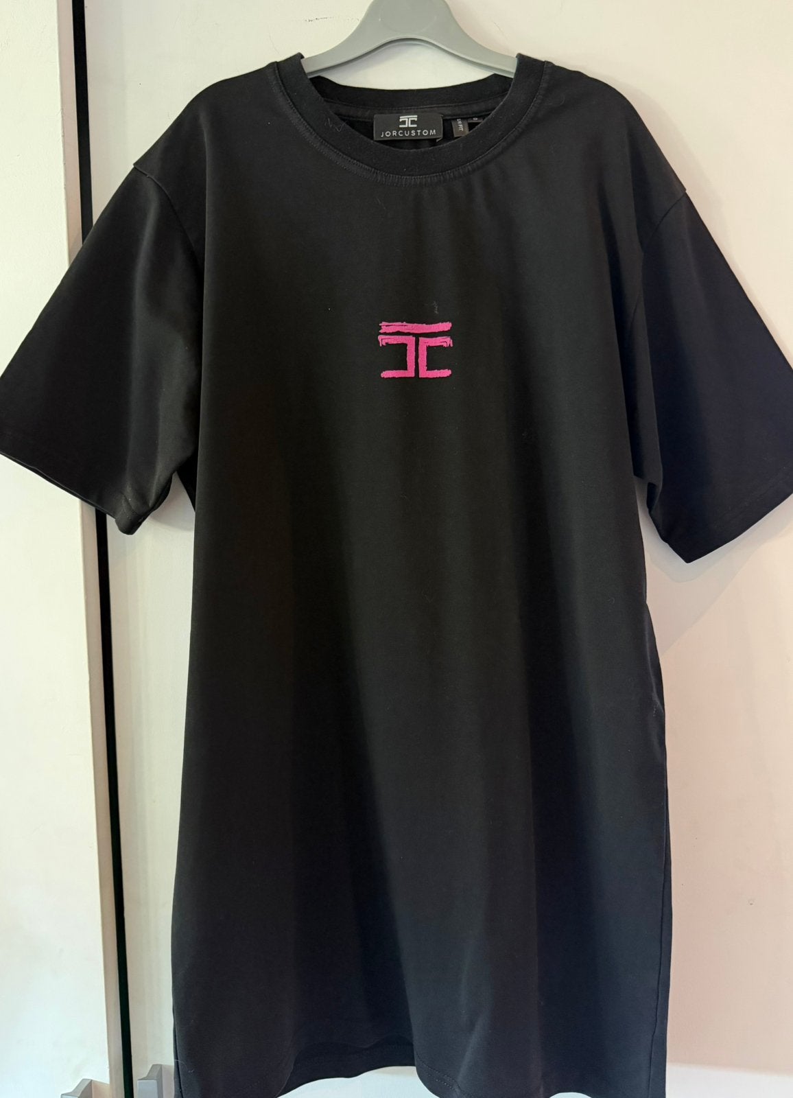 Slim fit dames shirt, Kleding | Dames, Verzenden, Zwart, Zo goed als nieuw, Korte mouw