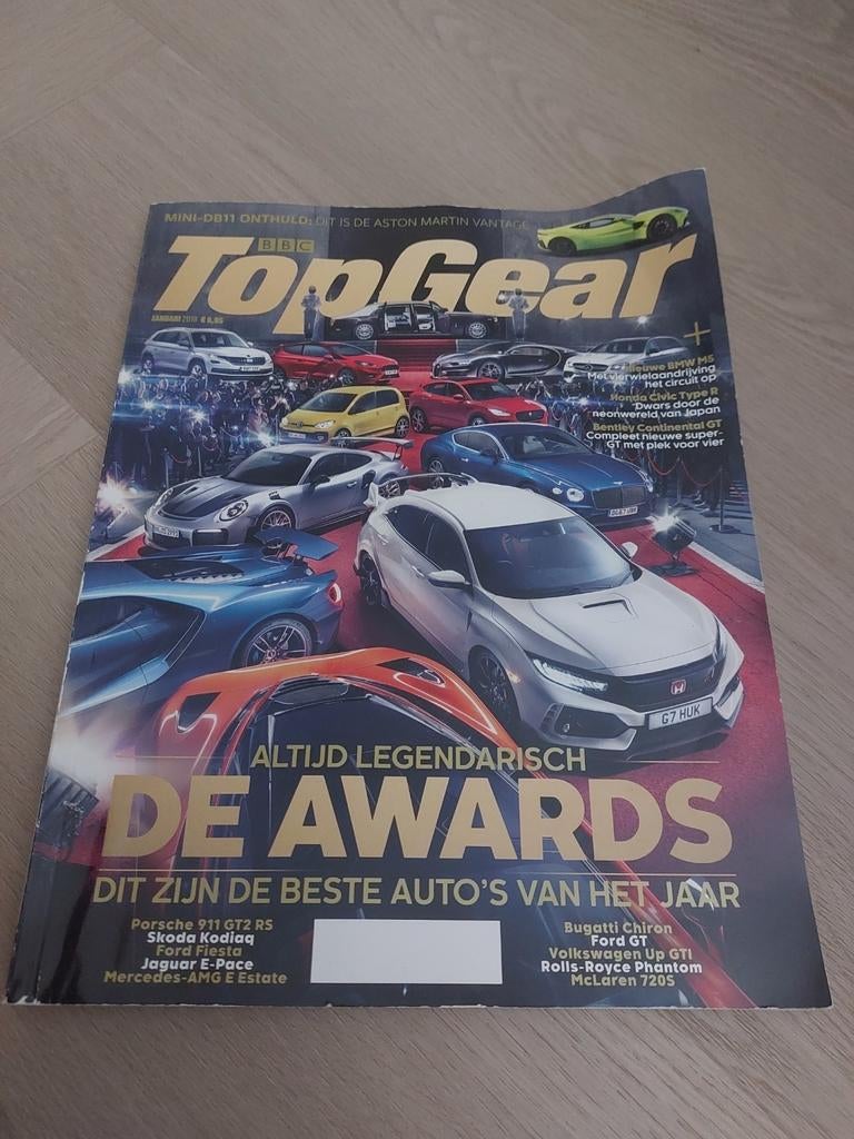 TopGear Magazine - De Awards, Ophalen of Verzenden, Zo goed als nieuw