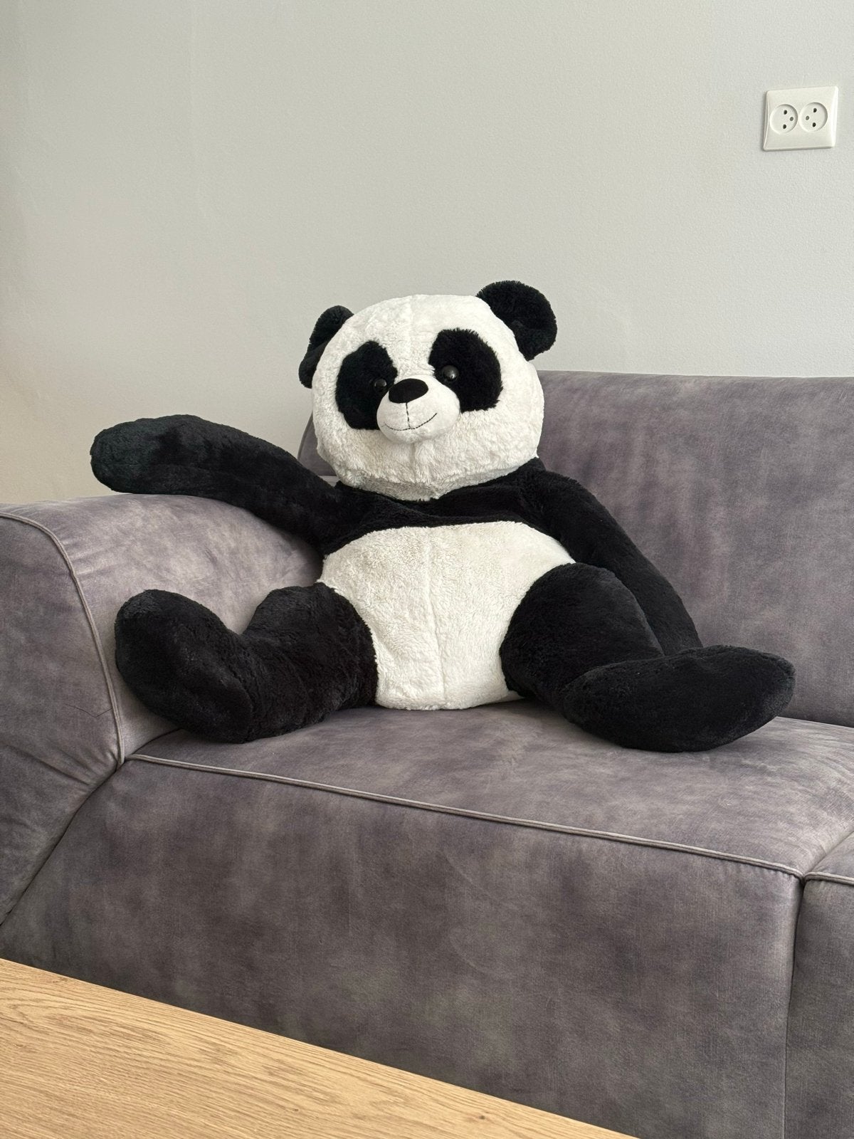Grote WNF Panda Knuffel - Zo goed als nieuw, Ophalen, Overige merken, Overige karakters, Overige typen