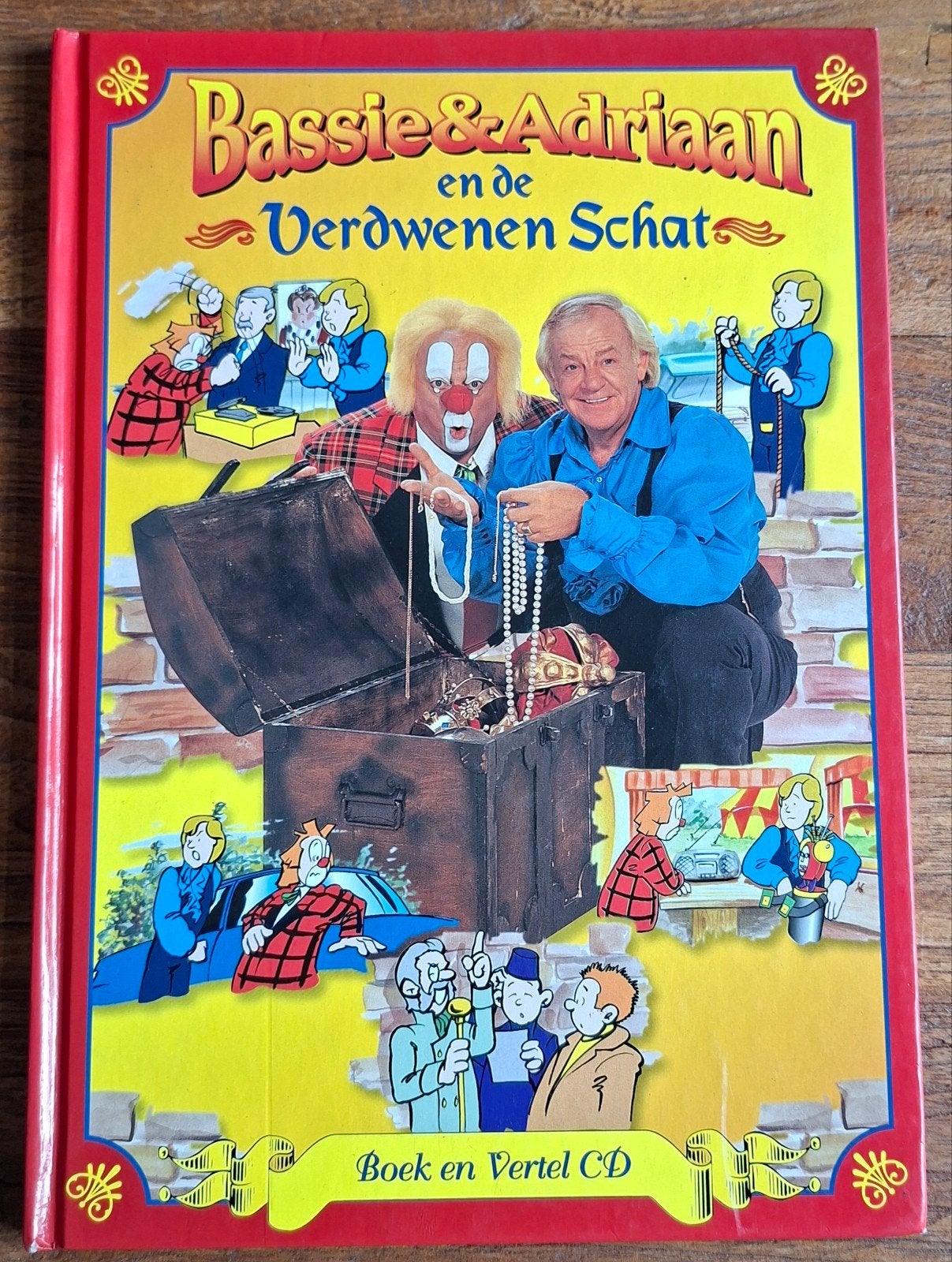Bassie & Adriaan en de verdwenen schat ( excl cd), Ophalen of Verzenden, Overige typen