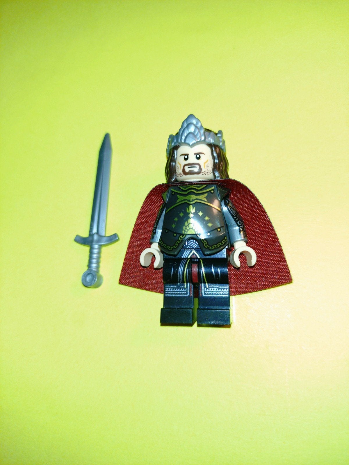 LEGO LORD OF THE RINGS KING ARAGORN FIGUUR/POPPETJE, Overige thema's, Lego, Nieuw, Ophalen of Verzenden