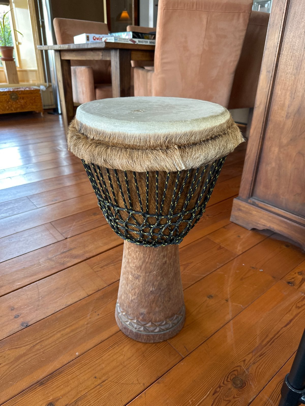 Mooie Djembe - Handgemaakte Afrikaanse Trommel, Ophalen, Gebruikt, Trommel