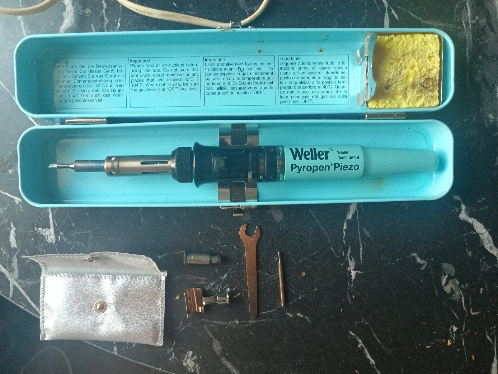 Weller Pyropen Piezo Soldeerbout - Zo goed als nieuw, Ophalen, Zo goed als nieuw, Minder dan 150 ampère, Overige typen
