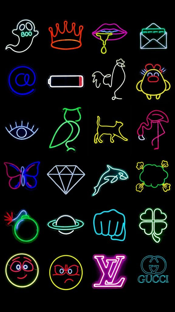 DIVERSE LED NEON SIGN, Niet ingevuld, Lichtbak of (neon) lamp, Niet ingevuld, Nieuw