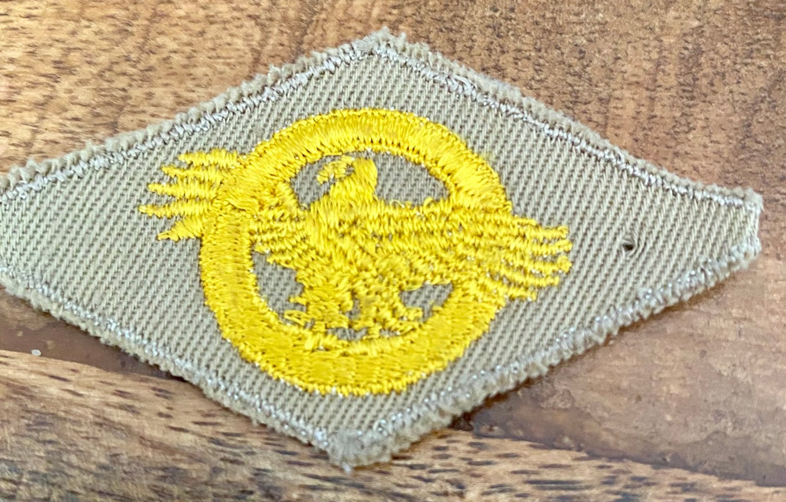 US demobilisatie patch tweede wereldoorlog "Ruptured Duck", Verzenden, Landmacht, Amerika, Embleem of Badge