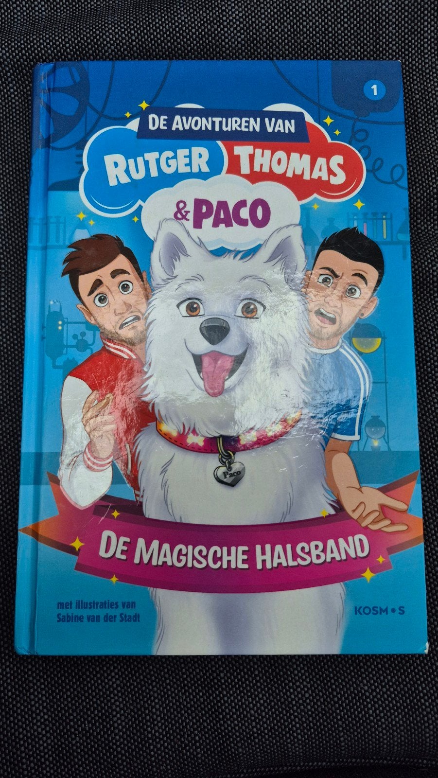 Kinderboek | Rutger, Thomas & Paco | De magische halsband, Ophalen, Rutger Vink; Thomas van Grinsven, Fictie algemeen, Zo goed als nieuw