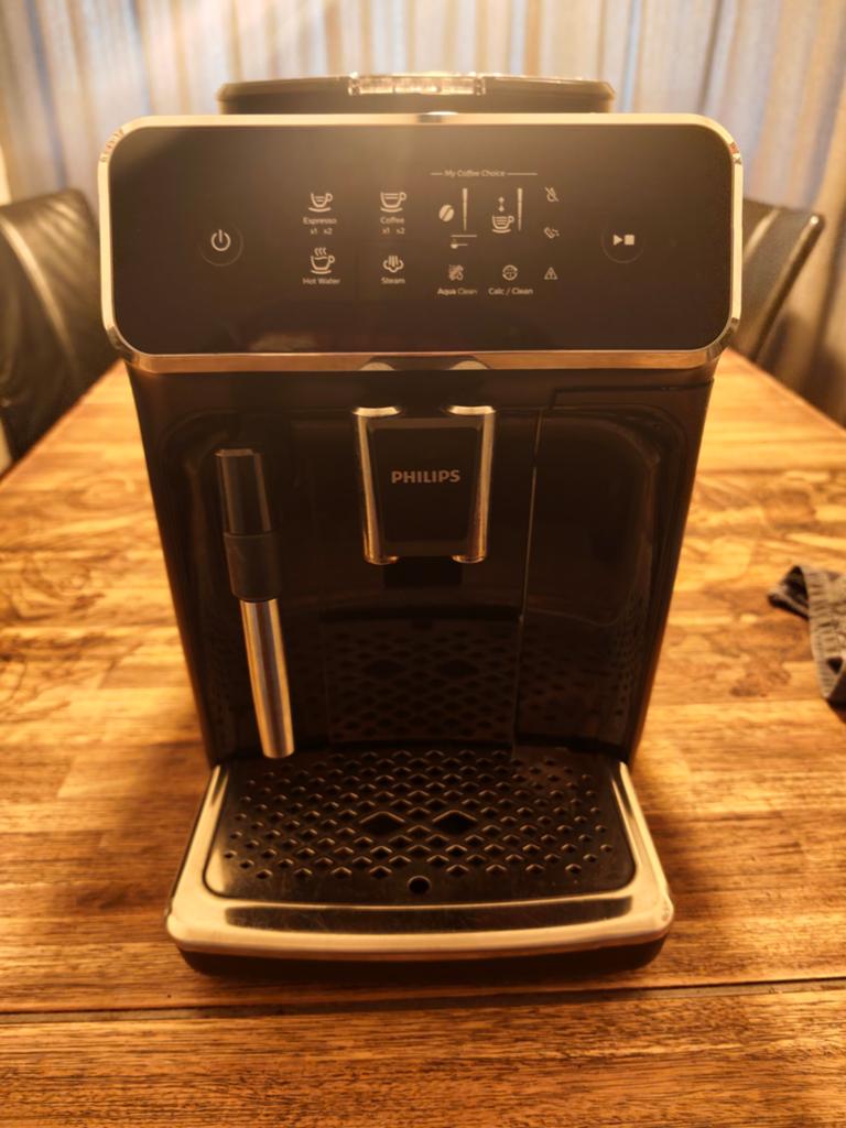 Philips Volautomatische Espressomachine - Zwart, Witgoed en Apparatuur, Koffiezetapparaten, Ophalen, Espresso apparaat, Stoompijpje