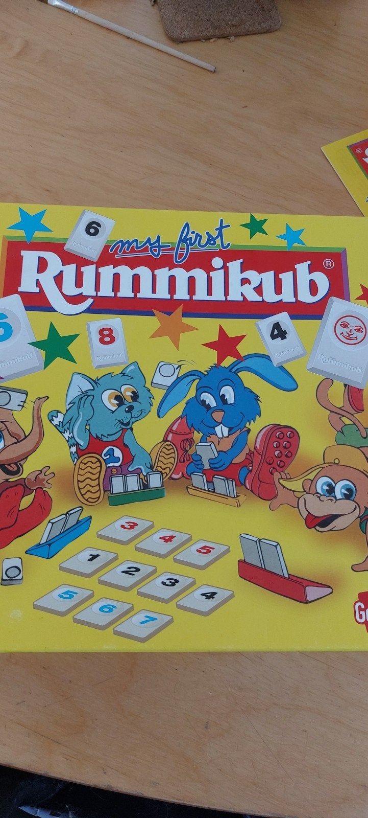 My First Rummikub - Leer Rummikub vanaf 4 jaar, Drie of vier spelers, Ophalen of Verzenden, Zo goed als nieuw, Goliath