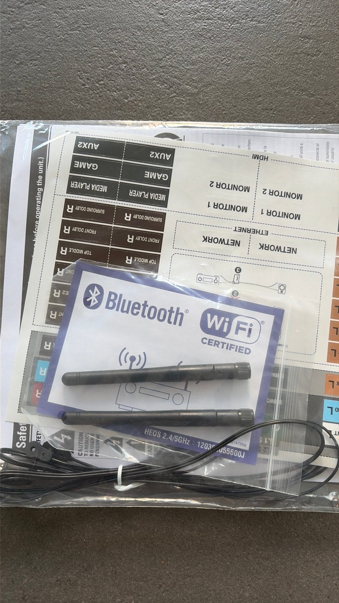 Nieuw! Heos 2.0 antennes, Ophalen of Verzenden, Nieuw