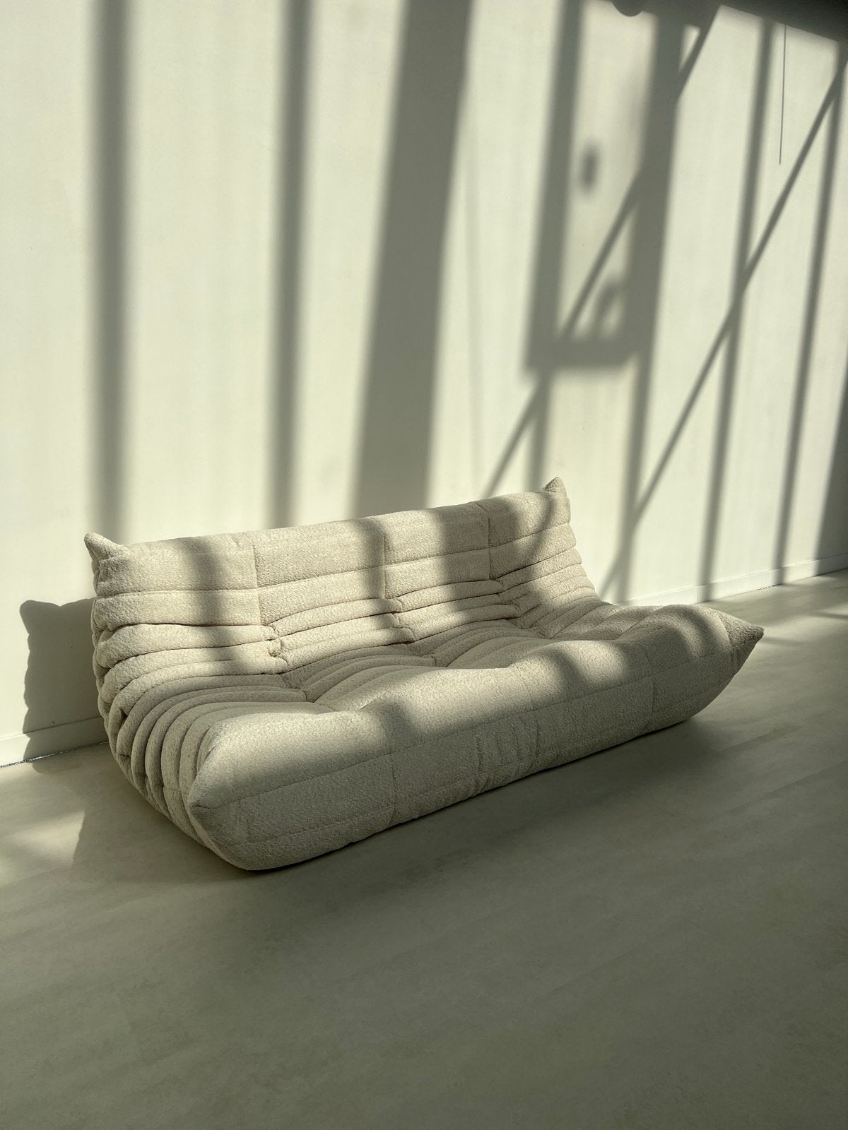 Ligne Roset Togo Boucle 3-zitsbank, Ophalen, 100 tot 125 cm, 150 tot 200 cm, Driepersoons