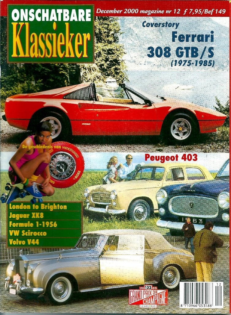 Onschatbare Klassieker reportage Ferrari 308 GTB en GTS, Ophalen of Verzenden, Gelezen, Ferrari