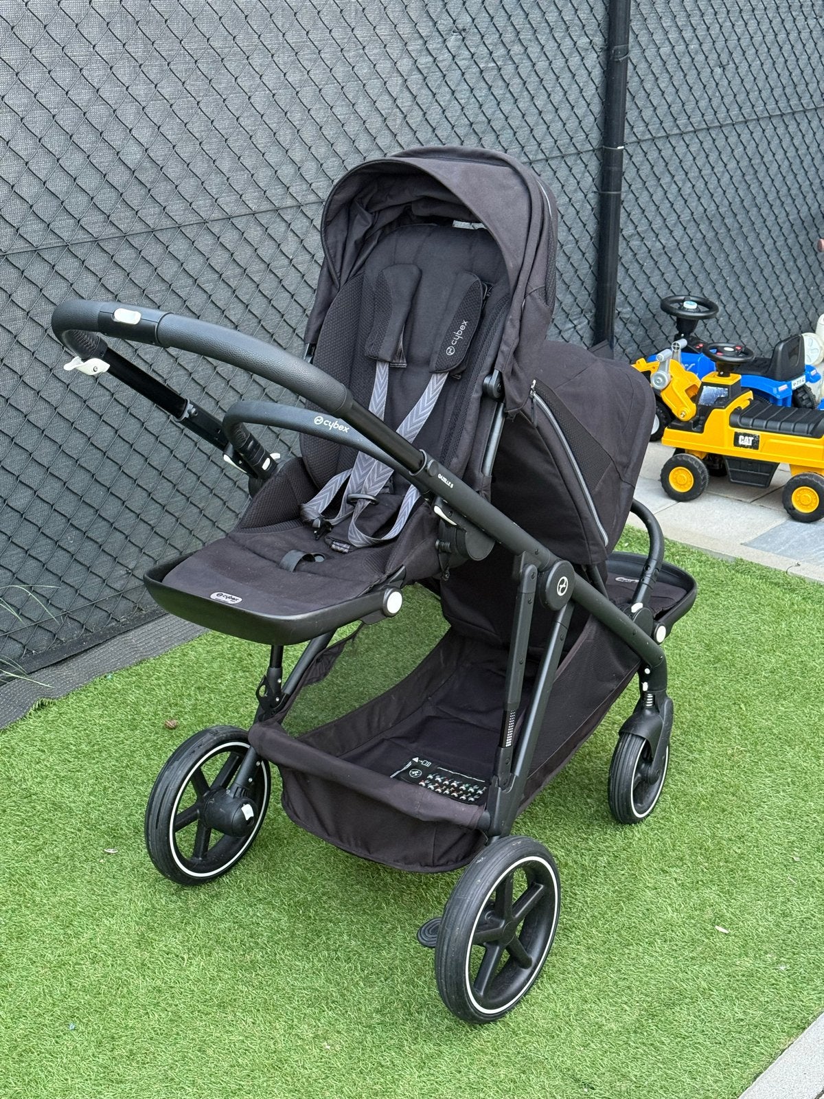 Cybex Gazelle S - Gebruikte Duowagen in Goede Staat, Gebruikt, Duowagen, Combiwagen, Ophalen