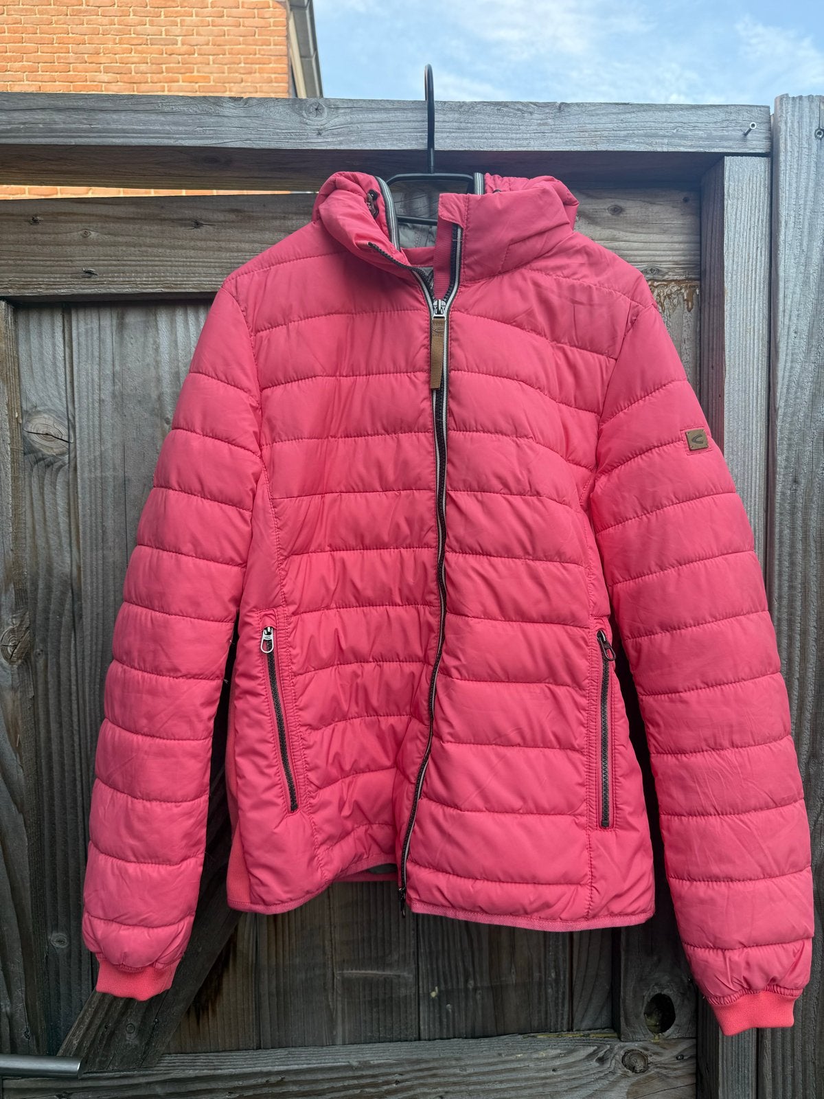 Camel Active gewatteerde jas roze maat 40, Ophalen of Verzenden, Zo goed als nieuw, Maat 38/40 (M), Roze