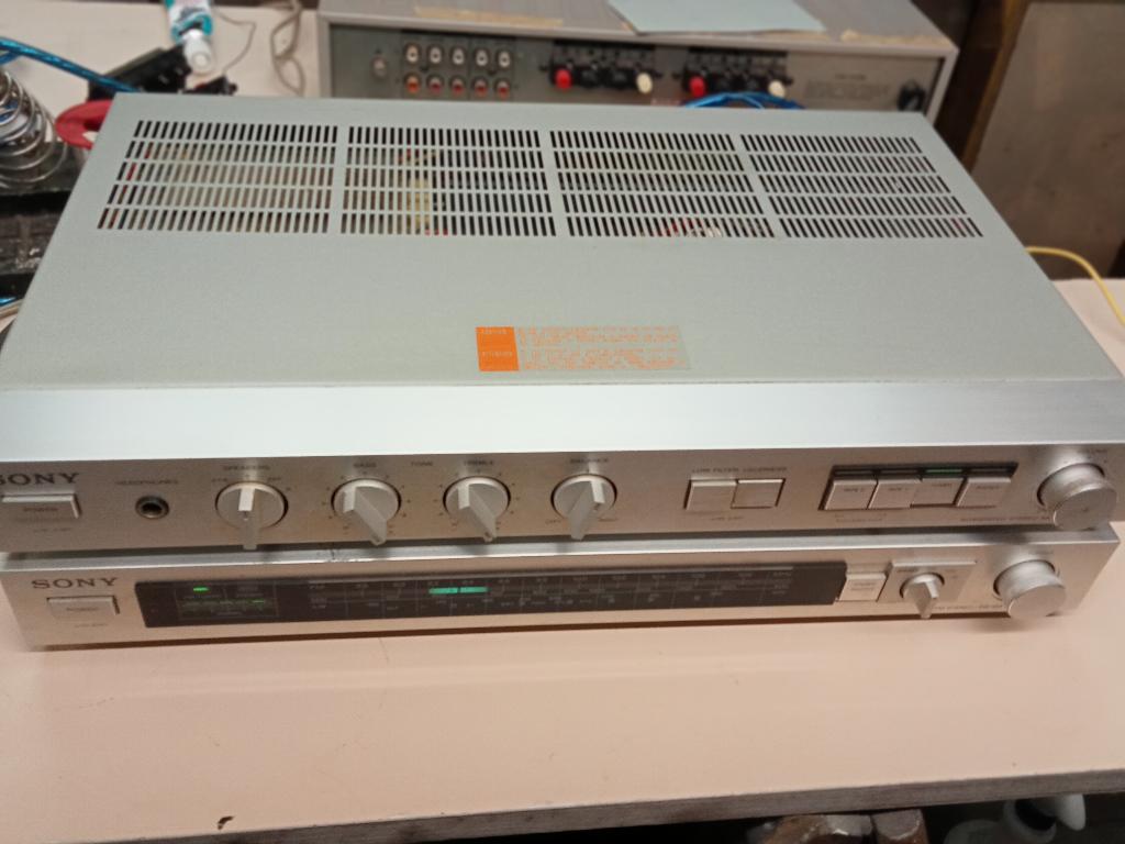SONY TA AX2 tuner versterker/ ERRES/SCHNEIDER/UNIVERSUM, Audio, Tv en Foto, Ophalen of Verzenden, Refurbished, 60 tot 120 watt