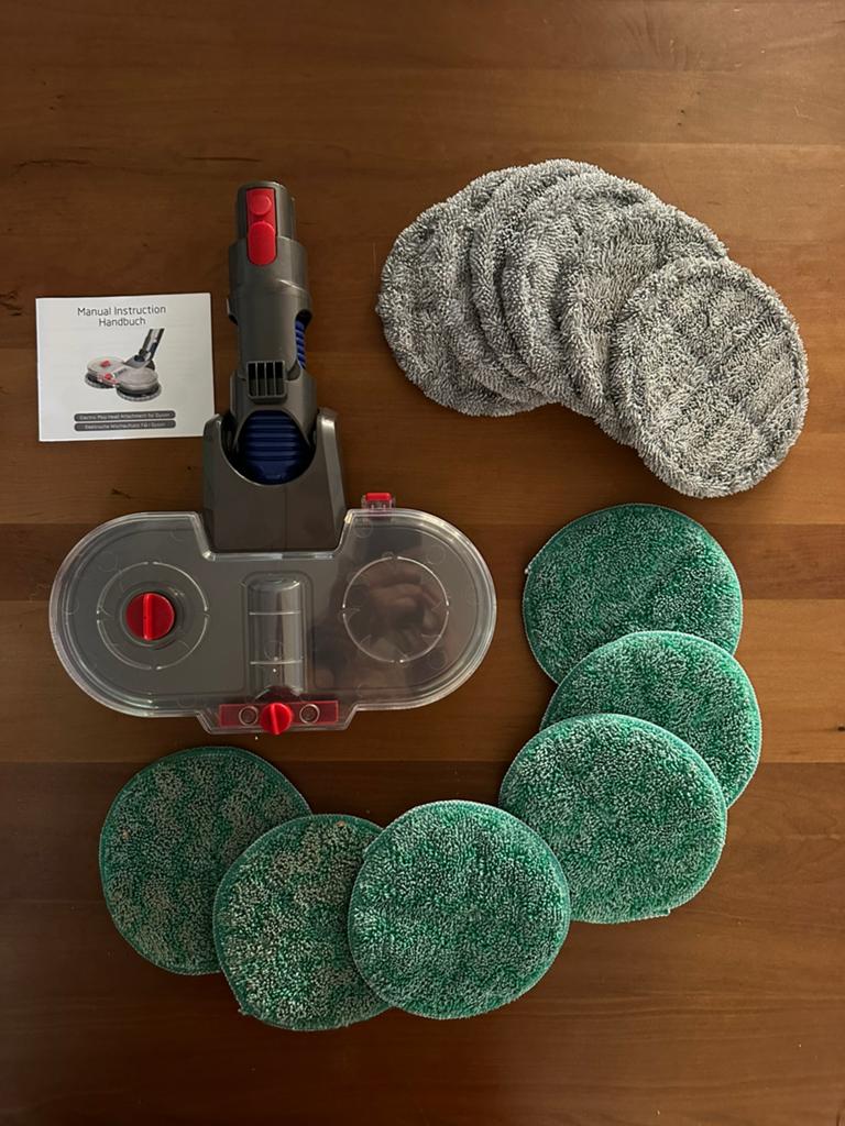 Elektrisch mop dweilopzetstuk voor dyson, Huis en Inrichting, Ophalen of Verzenden, Mop of Dweil