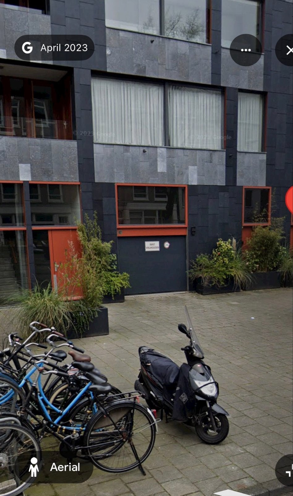 Parking spot in Amsterdam Oosterpark, Amsterdam