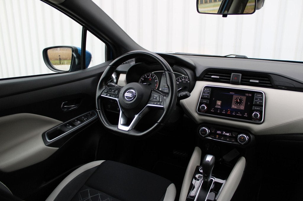 Nissan Micra 1.0 IG-T N-Connecta | Incl. 12 maanden garantie, Auto's, Nissan, 12 maanden, Gebruikt, Euro 6, Blauw