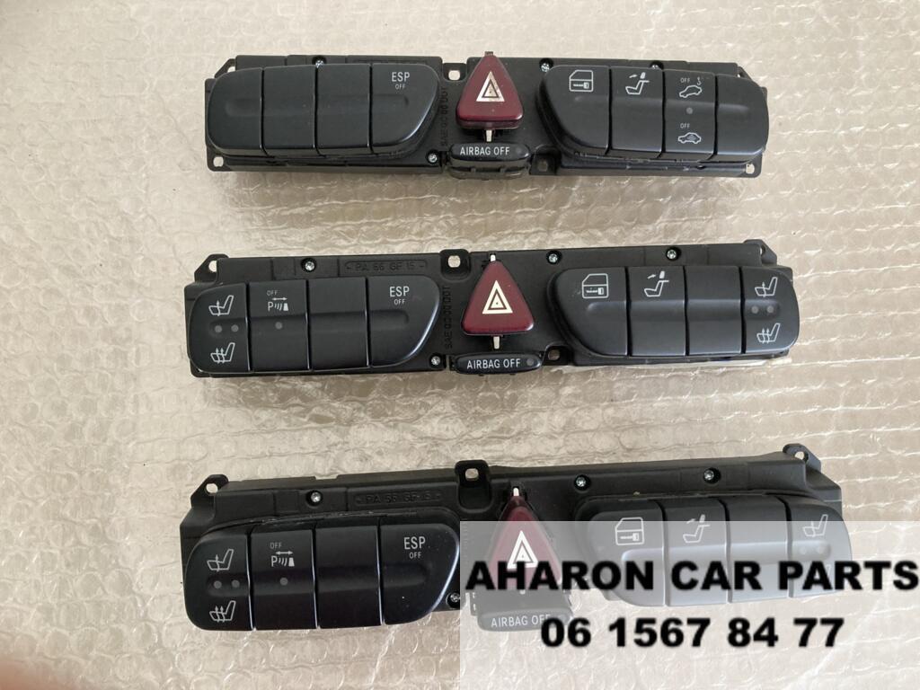 W203 C kl Schakelpaneel 2038209310 Paneel 2038215558 Origin, Gebruikt, Ophalen of Verzenden