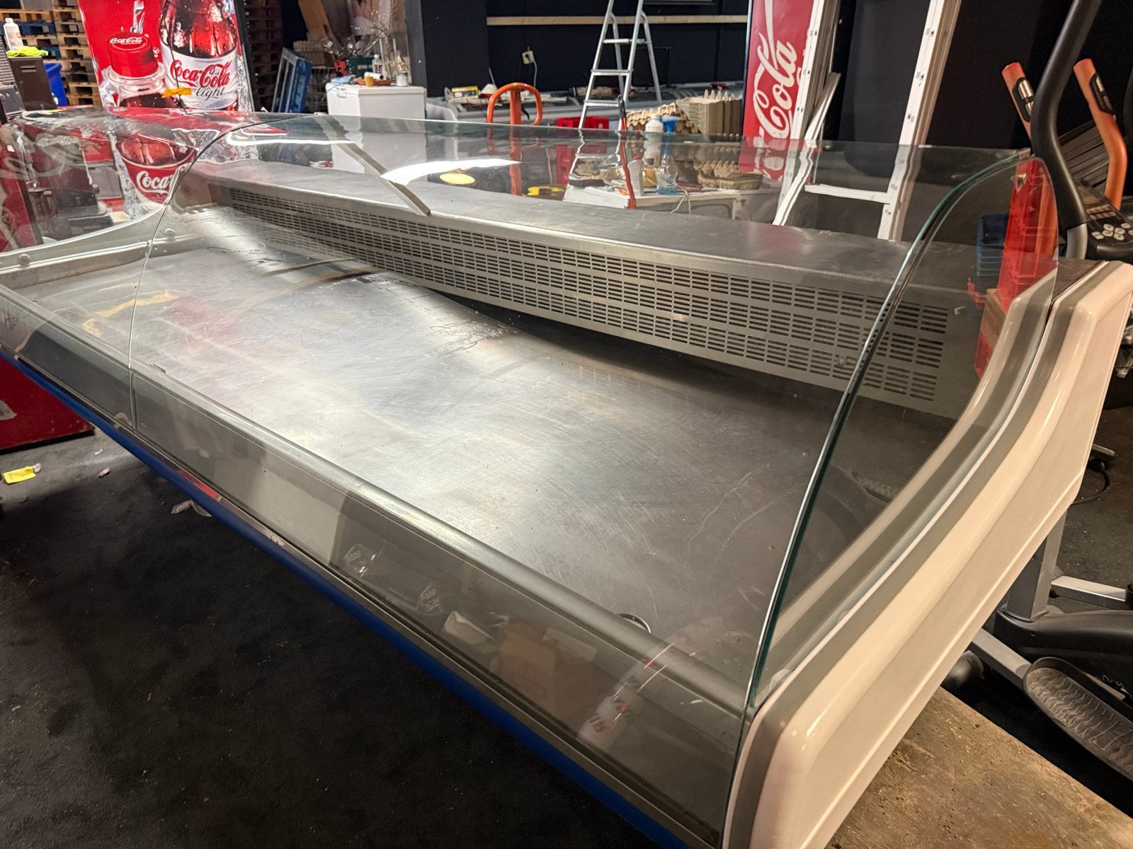 Professionele Koelvitrine - viskoeling plaat vleeskoeling, Ophalen