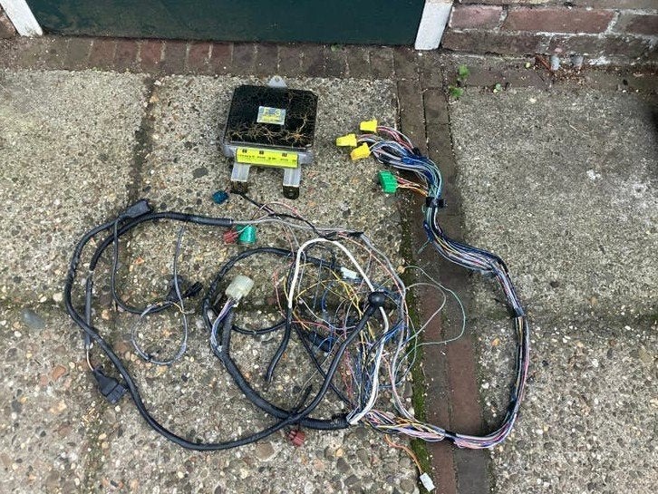 Suzuki Swift GTI  MK2 ECU computer en draadboom, Ophalen of Verzenden, Gebruikt