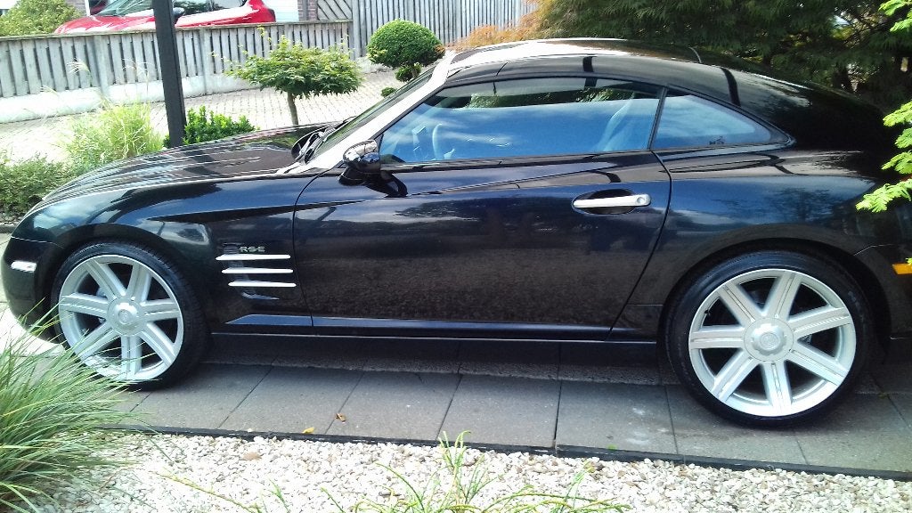 Chrysler Crossfire 3.2 V6 AUT.IN ZEER GOEDE MOOIE STAAT NL ., Automaat, Zwart, 75 €/maand, 6 cilinders