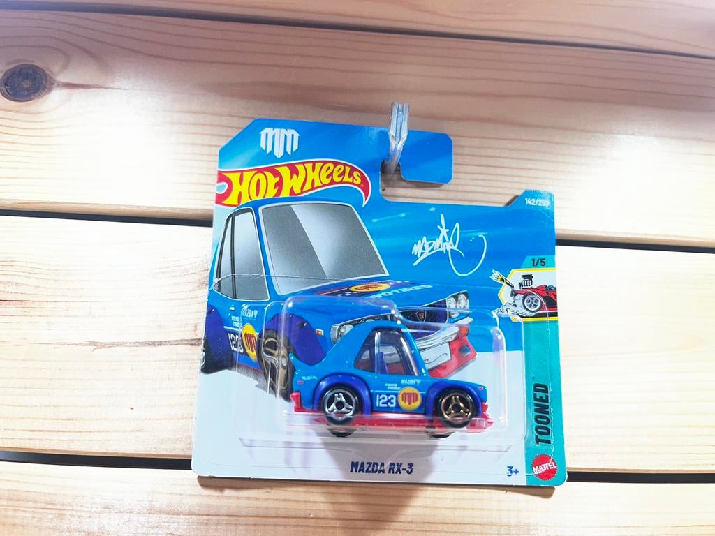 Mazda RX-3 hotwheels, Ophalen of Verzenden, Zo goed als nieuw, Auto