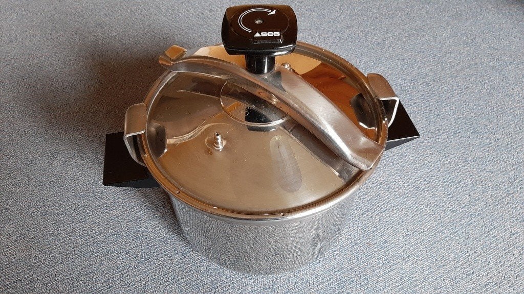 SPLINTERNIEUWE Snelkookpan SEB (Tefal) 8L Nooit gebruikt, Snelkookpan, Tefal, Met deksel, Nieuw