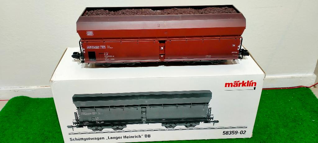 Marklin Spoor 1 onderlosser schaal 1/32, Wisselstroom, Wagon, Ophalen of Verzenden, Zo goed als nieuw