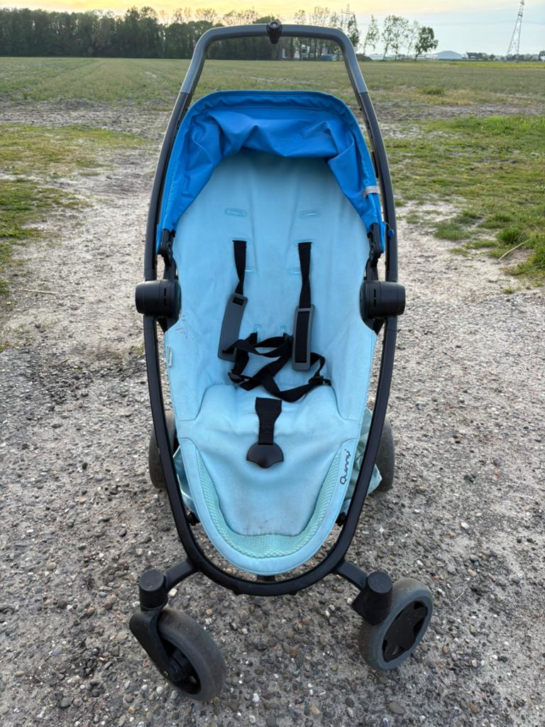 Kinderwagen, Ophalen, Gebruikt, Quinny, Zonnekap