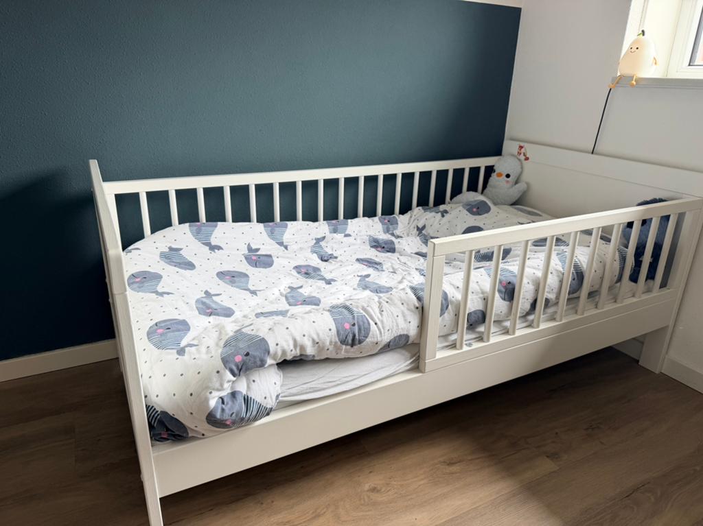 Petite Amélie peuterbed, Kinderen en Baby's, Kinderkamer | Bedden, Ophalen, 70 tot 85 cm, 140 tot 160 cm, Zo goed als nieuw