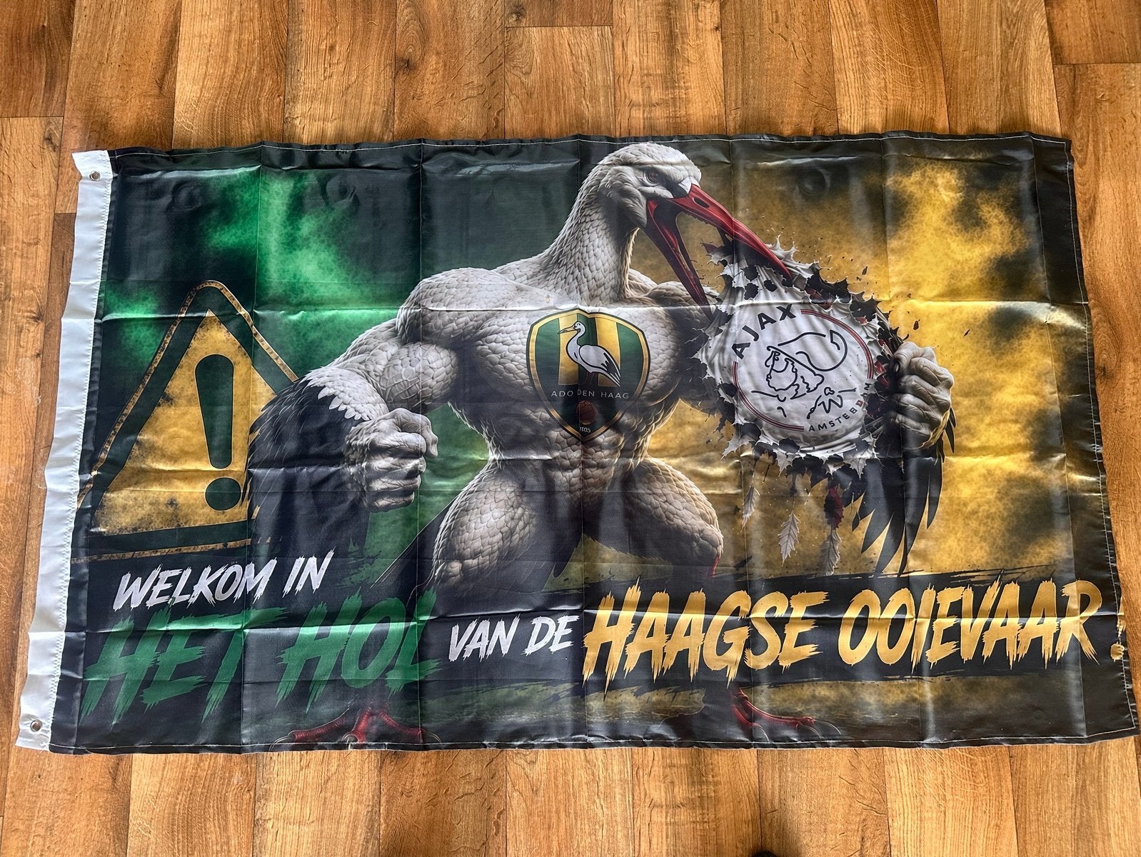 Ado den haag Vlag, Ophalen of Verzenden, Nieuw
